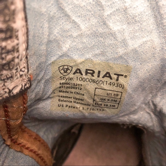 SOLD- Ariat Fatbaby Boots - Picture 8 of 8